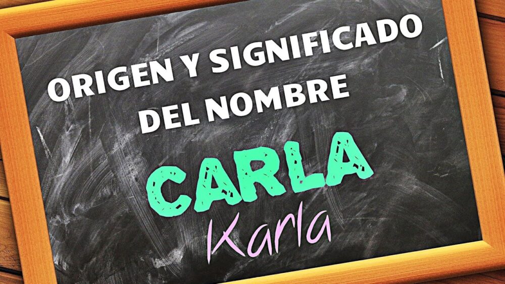 Significado del Nombre Carla